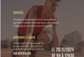 Enfile tes baskets et viens faire du sport !