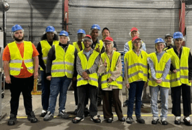 Quand l’acier prend forme : les stagiaires de l’E2C Longwy visitent Bacacier