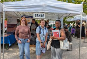 Un tram, des stagiaires… et une mission : partir à la découverte de la santé ! 
