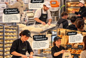 De la pâte au four : les stagiaires découvrent les métiers de la boulangerie chez Ange