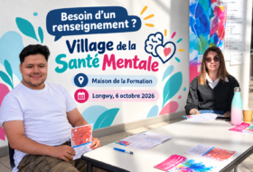 Les stagiaires de l’E2C Longwy mobilisés au Village de la Santé Mentale